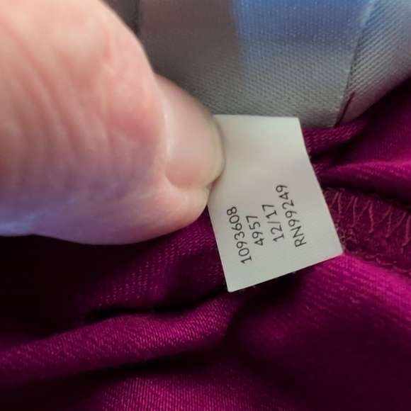 Catherine's Wine Colored Sleeveless Maxi Dress, Size 5X - Picture 5 of 5